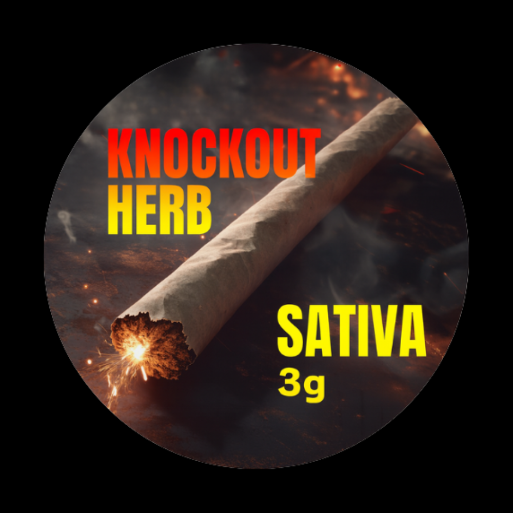 KNOCKOUT HERB SATIVA(3g) CRDP配合サティバ優勢 3g (CRDP / CBG)|KO ONLINE(3枚目)
