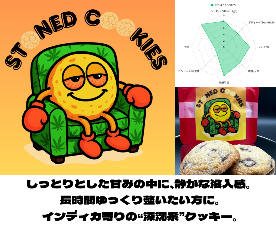 STONED COOKIES 2枚｜KO ONLINE