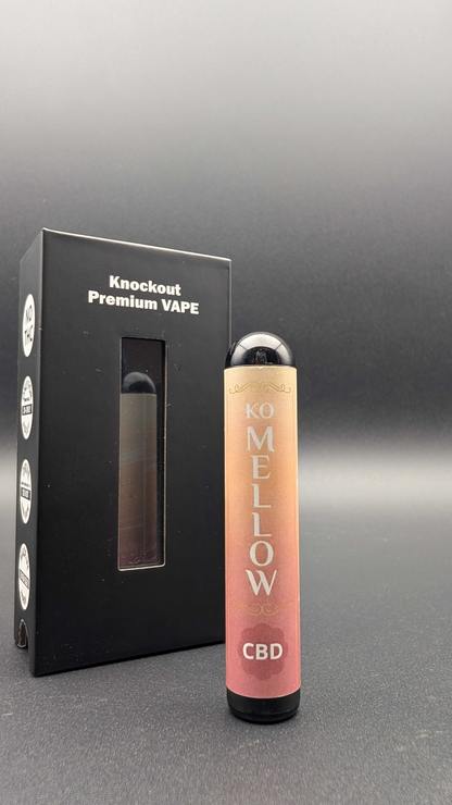KO MELLOW CBD 本体とパッケージ