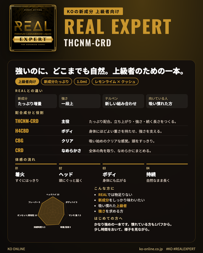 REAL EXPERT インフォグラフィック