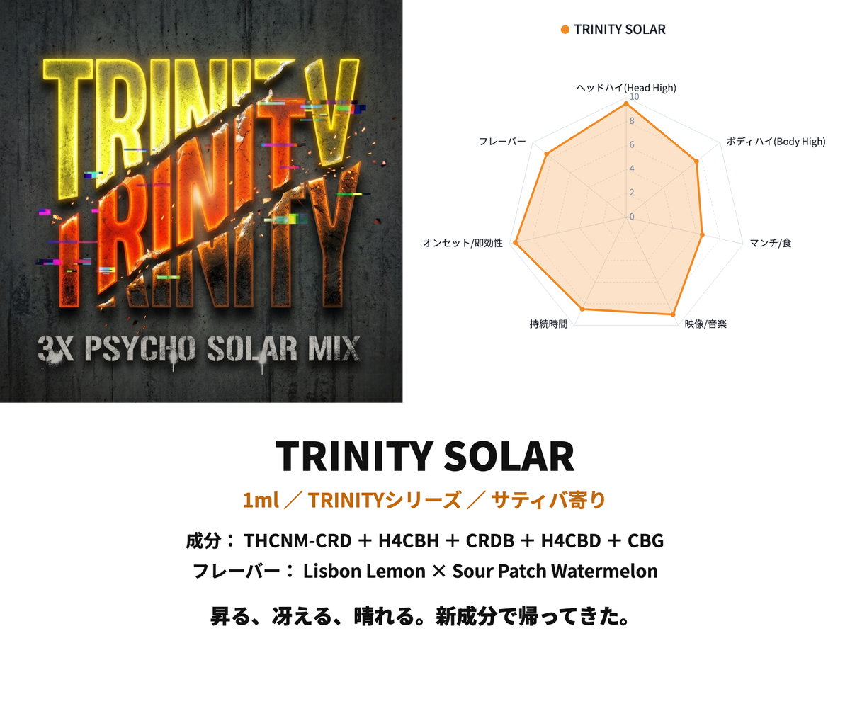 TRINITY SOLAR 合体画像