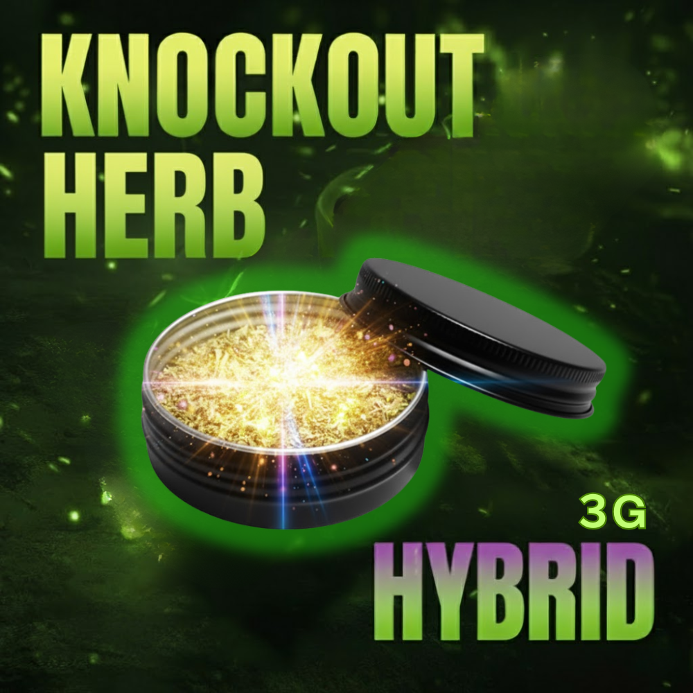 KNOCKOUT HERB Hybrid(3g) HHBD×H4CBH配合 即効型ハイブリッドハーブ 3g （HHBD / H4CBH）｜KO ONLINE（2枚目）